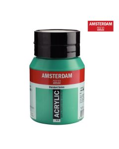Acrylic Paint 500ml - Emerald Green (17726152) Amsterdam