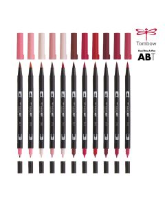 Tombow Dual Brush Pen Red Violet