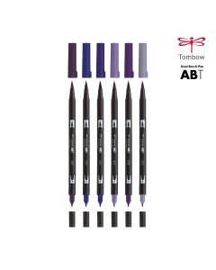 Tombow Dual Brush Pen Blue Violet