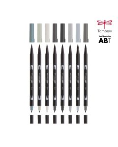 Tombow Dual Brush Pen Cool Gray
