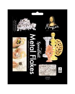 Mona Lisa Metal Leaf Flakes - Gold Metal Flake