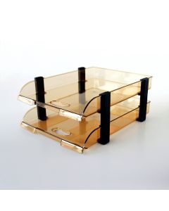 Tray Office Brown Set-2 Omega 1758/2