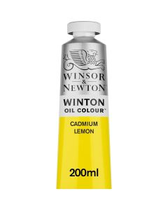 Winton Oil Colors, 200ml Cadmium Lemon