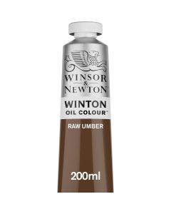 Winton Oil Colors, 200ml Raw Umber