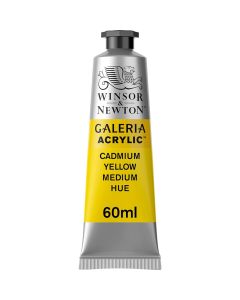 Galeria Acrylic Colours 60ml Cadmium Yellow Medium