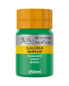 Galeria Acrylic 250ml Permanent Green Medium