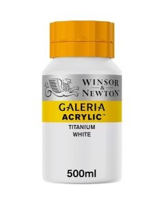 Galeria Acrylic 500ml Titanium White