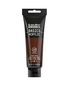 Liquitex Basics Acrylic 118ml Burnt Umber