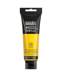 Liquitex Basics Acrylic 118ml Cadmium Yellow Medium