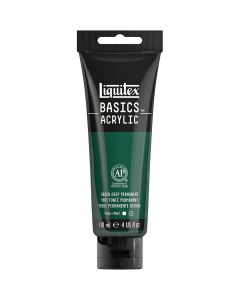Liquitex Basics Acrylic 118ml Permanent Green Deep