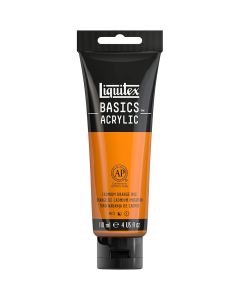 Liquitex Basics Acrylic 118ml Cadmium Orange