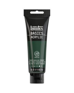 Liquitex Basics Acrylic 118ml Hooker's Green Hue Permanent
