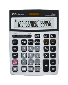 Deli Calculator Desk Top 16 Digit E39265