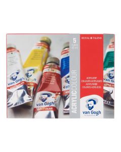 Acrylic colour starter set 5 x 40 ml - Van Gogh