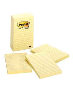 Post It Pad 6X4 Ruled 3M - 660