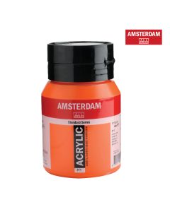 Acrylic Paint 500ml - Vermilion (17723112) Amsterdam