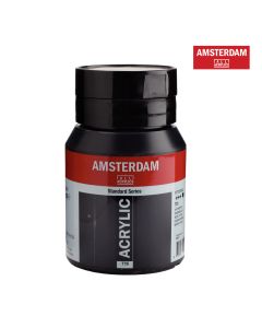 Acrylic Paint 500ml - Oxide Black 735 - 17727352 Amsterdam