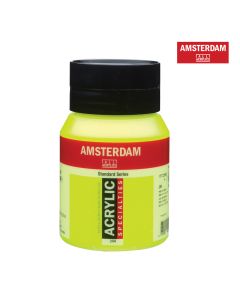 Acrylic Paint 500ml - Reflex Yellow 256 - 17722562 Amsterdam