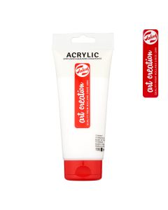 Talens Art Acrylic Colour 200ml Titanium White 3520105M - RT105M