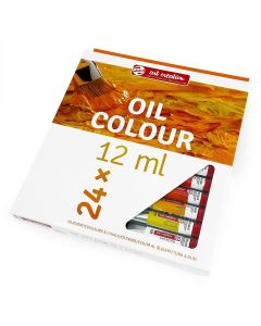Oil Colour Set of 24x12ml - Talens 9020124M 