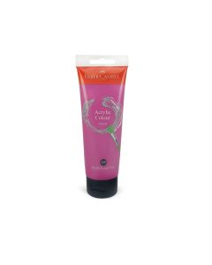 Faber Castell Acrylic Colour 120ml Tube Middle Purple Pink