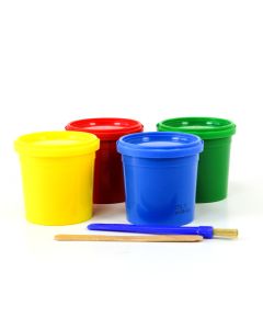 Finger Paints Set of 4x125ml Bruynzeel