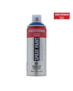 Spray Paint 400ml Primary Cyan (Semi - Opaque) 572