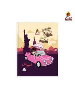 Single Line 100s NoteBook HC 9X7 FALCON