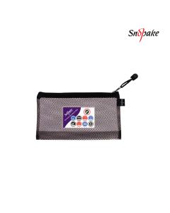 Eva Mesh Zipper Bag DL Black Hc SNOPAKE - 15879