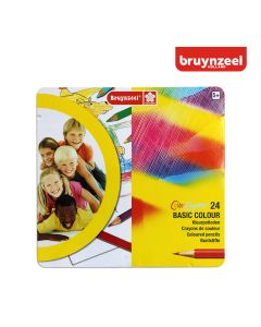 Pencil 24 Colour Tin