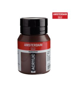 Acrylic Paint 500ml - Burnt Umber 409 - 17724092 Amsterdam