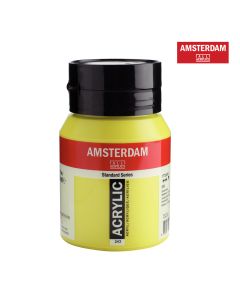 Acrylic Paint 500ml - Greenish Yellow 243 - 17722432 Amsterdam