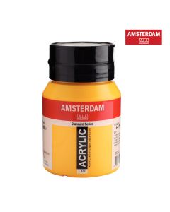 Acrylic Paint 500ml - Azo Yellow Deep 207 - 17722702 Amsterdam