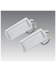 Key Tag White Omega 50 Pcs