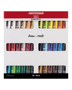 Acrylic Colour Set of 36X20ml