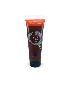Faber Castell Acrylic Colour 120ml Tube Burnt Ochre