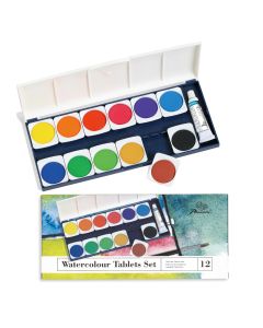 Phoenix Water Colour Tablets set of 12 PWT1230S