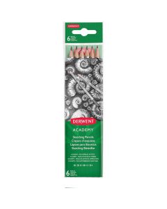 Derwent Academy Sketching Set of 6 Hanging Pack