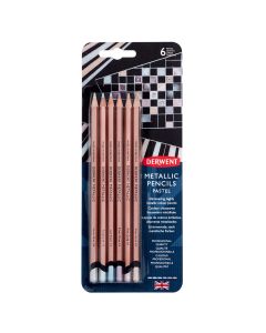 Derwent Metallic Pencil Pastel 6 Blister