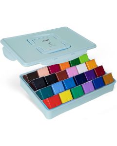 HIMI Gouache Paint Set 24 Colors 80ml Blue