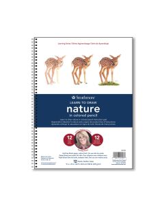 Strathmore Learning Series Colored Pencil Pad, 9in x 12in, Nature - 25-753