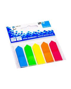 Note Pad Page Maker 5x12x44mm 5x25sht Film Mix-Arrow UPM - 268209