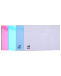 File Bag A4 Transparent Deli - 5505