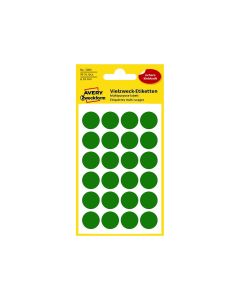 Colour Coding Dots 18mm Green 96 St./pcs. 3006 Avery