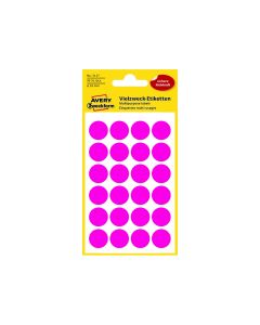 Colour Coding Dots 18mm Pink 96 St./pcs. 3117 Avery