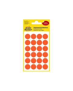 Colour Coding Dots 18mm Neon Red 96 St./pcs. 3172 Avery