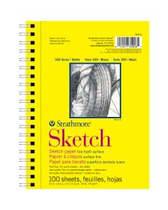 Strathmore Sketch Paper Pad, 300 Series, A5 - 350-6