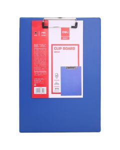 Deli A4 Blue Clip Board