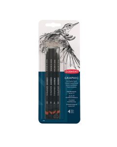 Derwent Graphic Soft 4 Blister