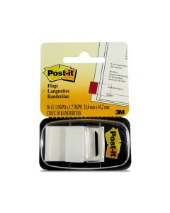Post-it Flag, White, 3M 680-6